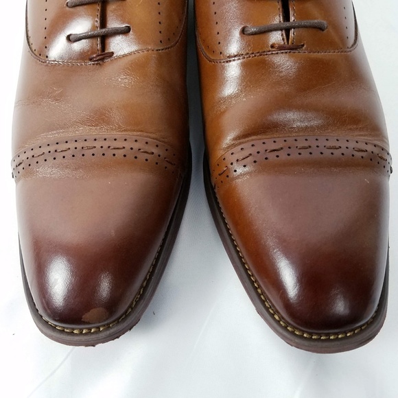 Stacy Adams Mens Leather Oxfords Size 10.5 M - Picture 3 of 8